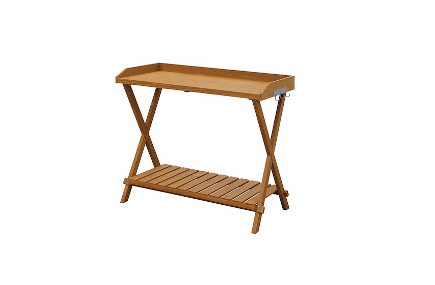 10 easy pieces wooden potting benches gardenista