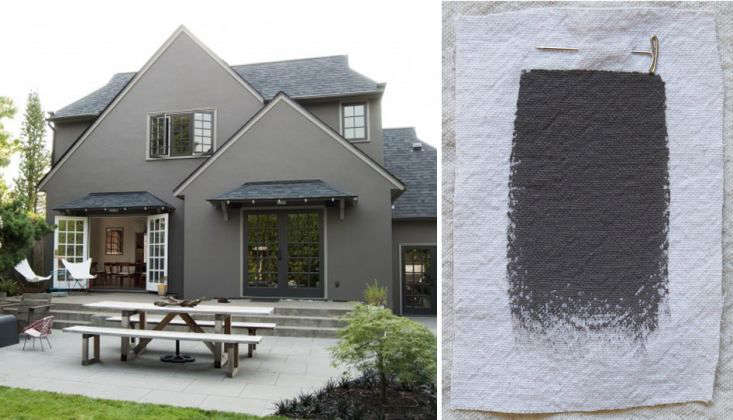 gray exterior paint colors