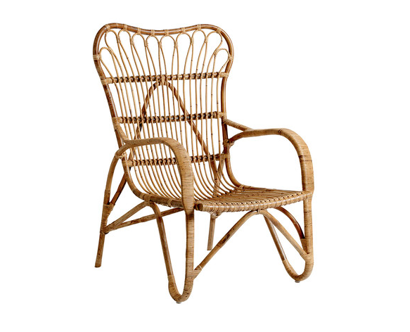Bloomingville Rattan Lounge Chair Gardenista Bloomingville Rattan Lounge Chair Gardenista