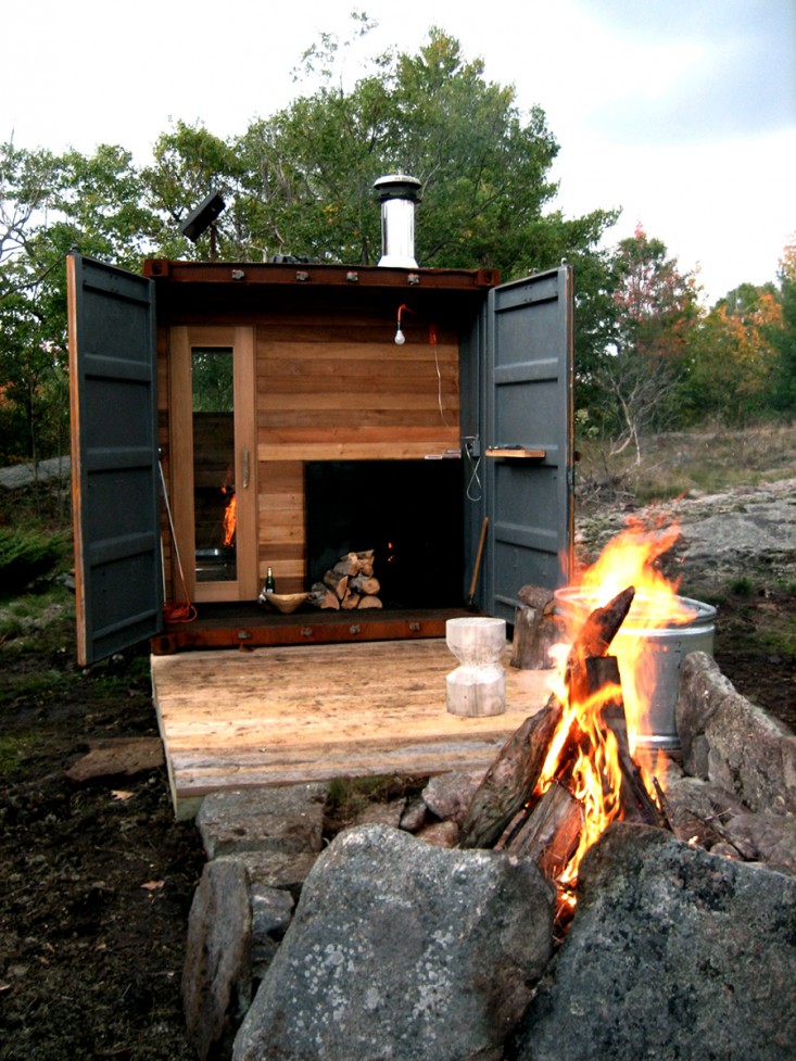 Outbuilding of the Week Sauna Box by Castor Design Studio 