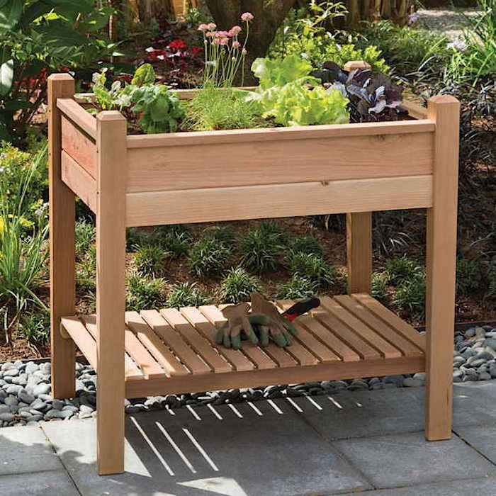 10 Easy Pieces: Wooden Elevated Planters - Gardenista