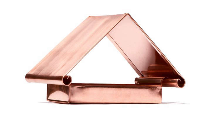 Flythrough Copper Bird Feeder