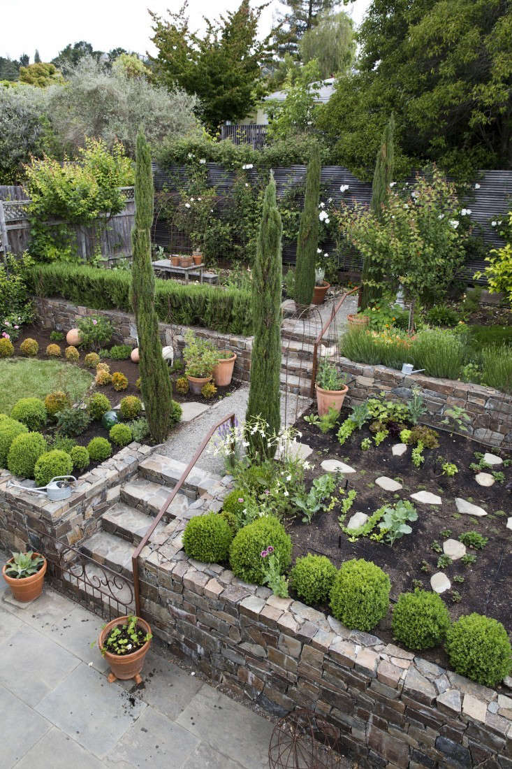 Backyard garden design