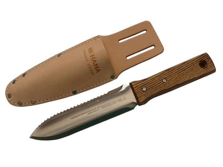 Japanese Hori Stainless Steel Garden Digging Knife With