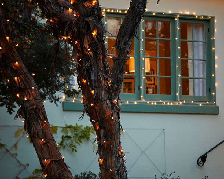 Curb Appeal Holiday Lighting Safety Tips Gardenista With Led Hights Gardenista Editor In Chief Michelle Created A Holiday Light Display Using Many