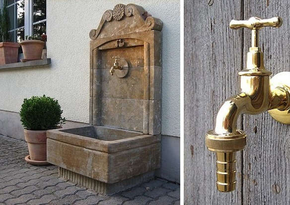 Faucet Big With Hose Connection