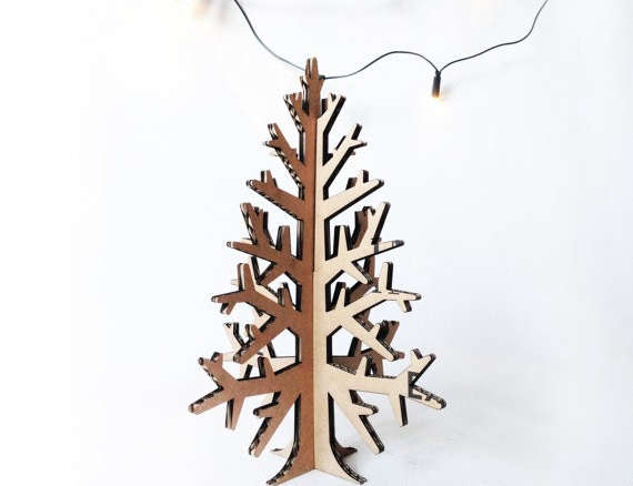 Cardboard Christmas Tree