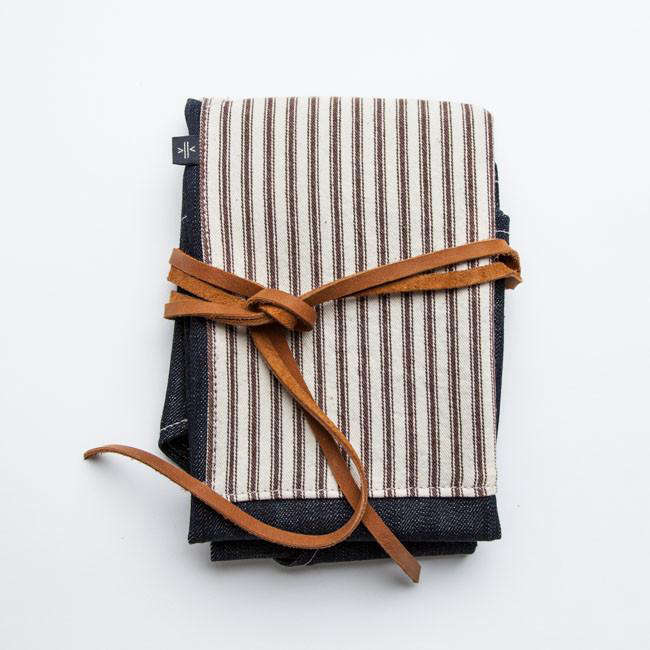 Stitch and Hammer Denim and Stripes Apron Gardenista