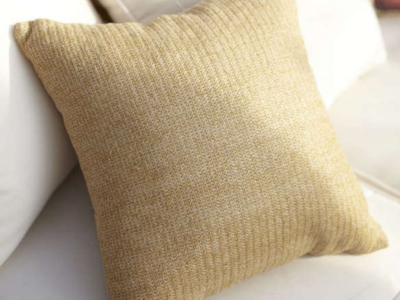 Faux Natural Fiber Outdoor Pillows