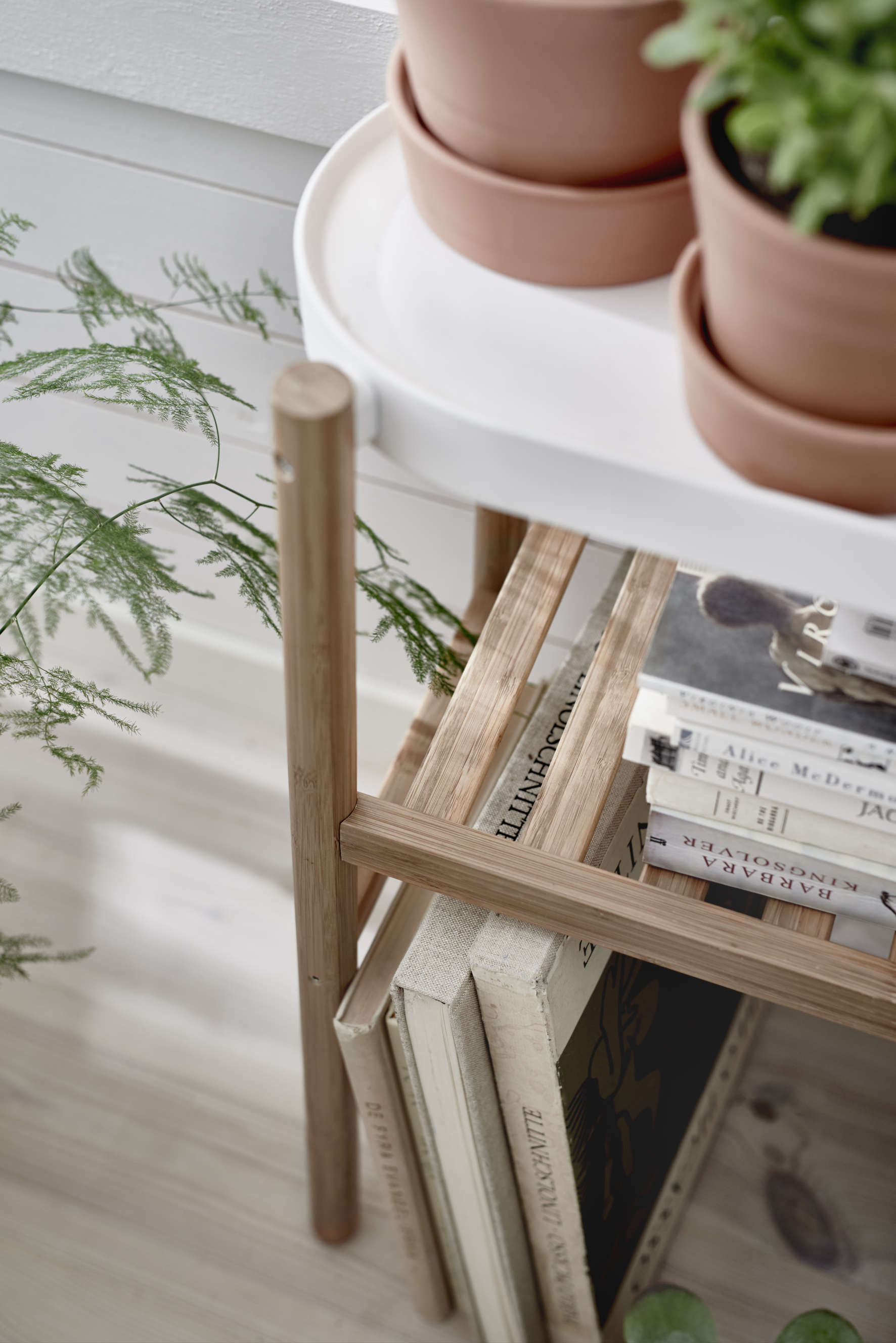 Ikea Sneak Peek New Bamboo Plant Stands And Planters Gardenista