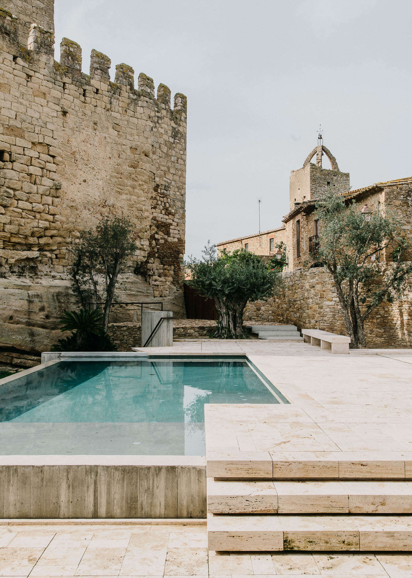 Swimming Pool of the Week A Medieval Castle Gets an Infinity Pool Gardenista