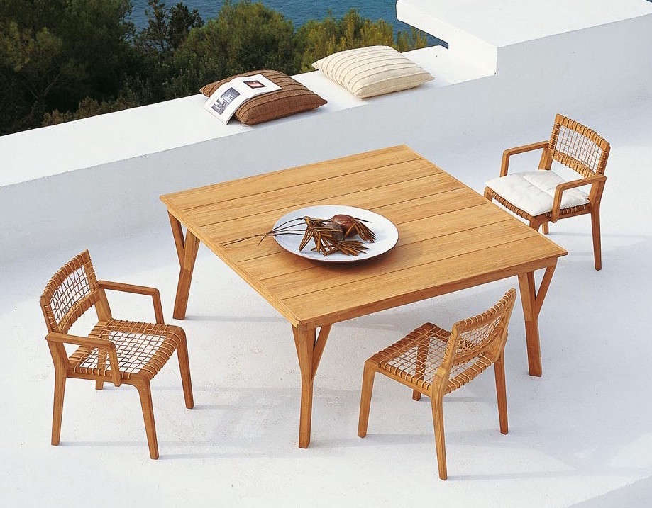 Henry Hall Outdoor Furniture Goods Teak Outdoor Furniture Synthesis From Unopiu Serene Henry Hall Gardenista Favorite