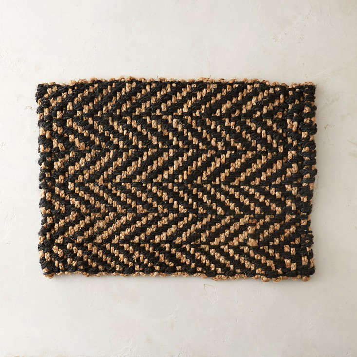 10 Easy Pieces Glamorous Black Doormats Gardenista