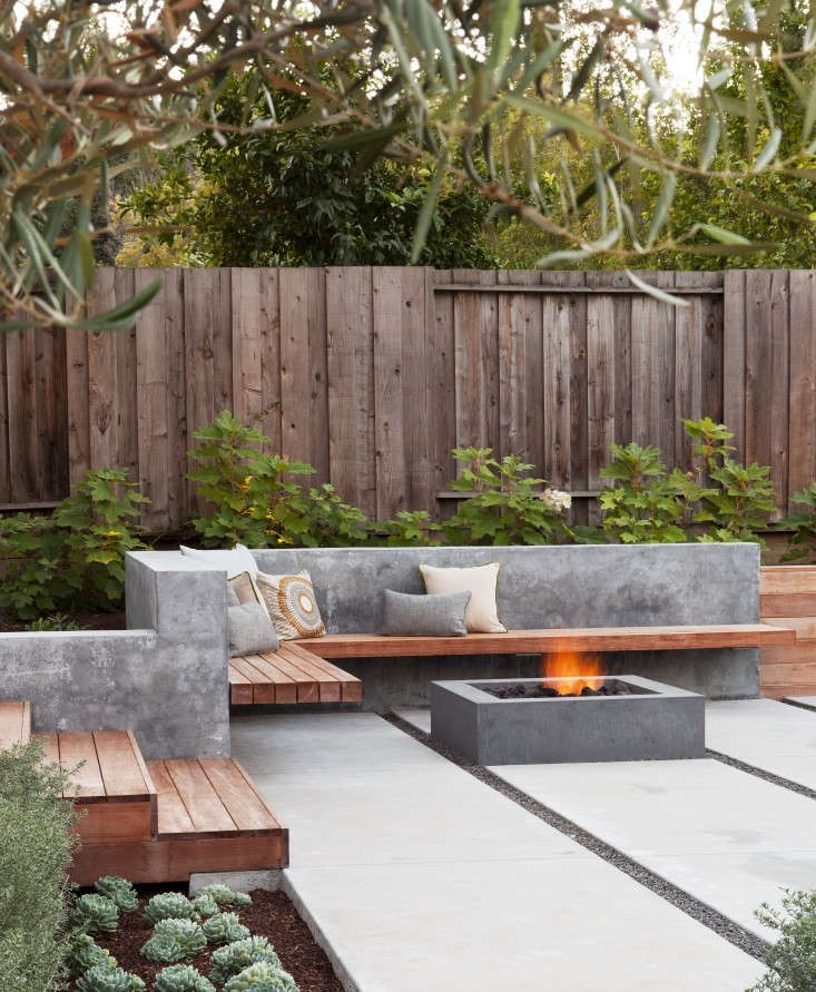 Hardscaping 101 Poured In Place Concrete Gardenista