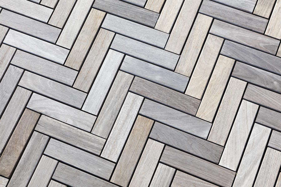 The firm created a herringbone design consisting of