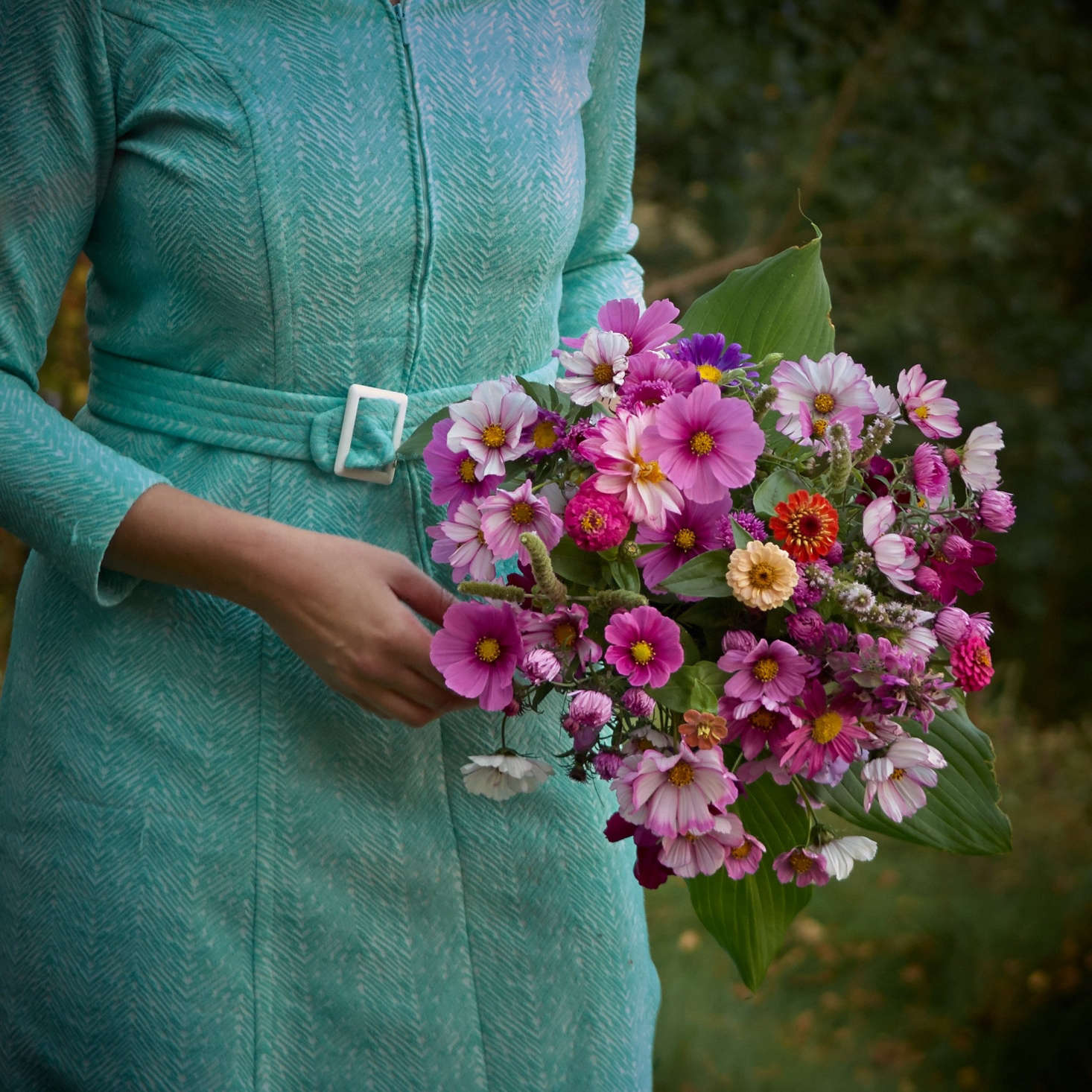 Vibrant pink bouquet from Juliane