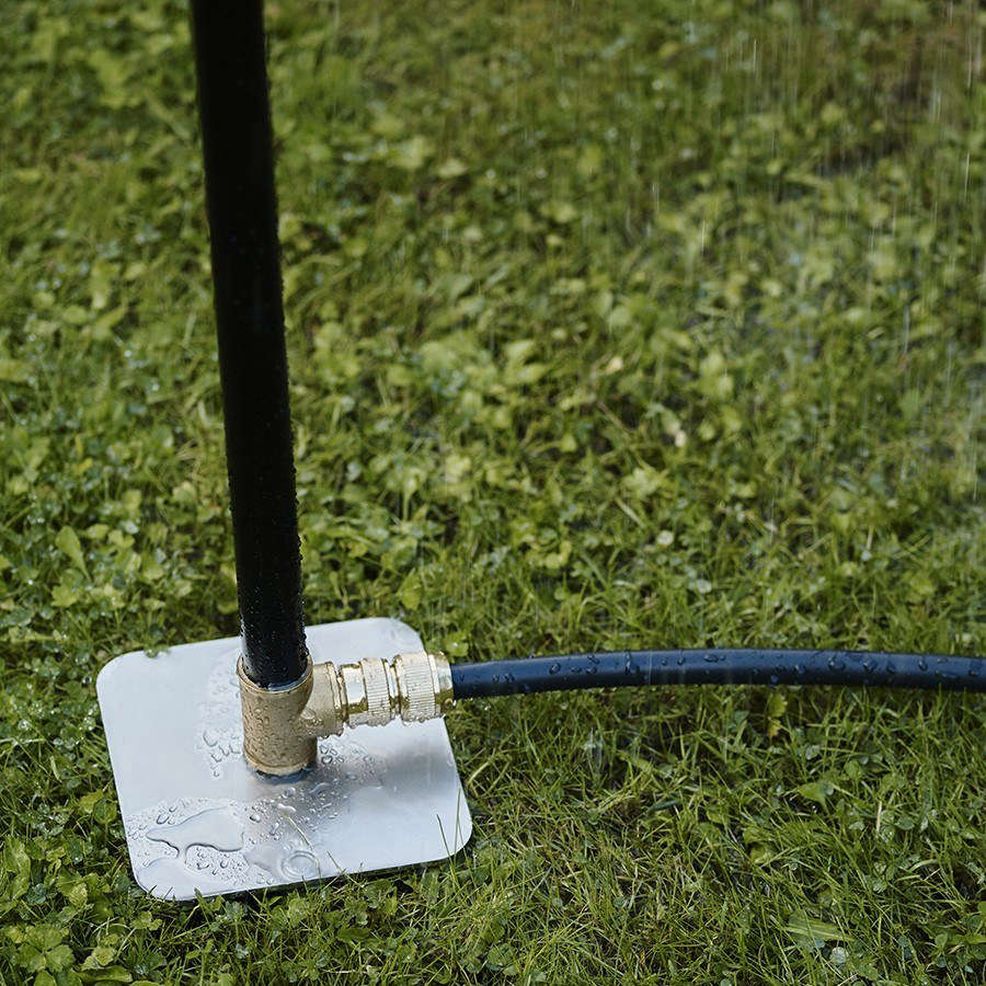 Object Of Desire The Rolls Royce Portable Outdoor Showers A Stainless Steel Base And An Underground Stake Fix The Shower In Place