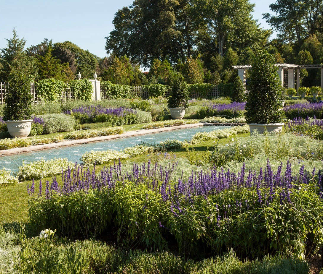When the landscape architects took on the project there were 