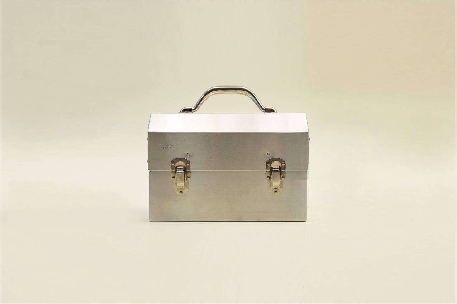 The Aluminum Lunch Box is, in fact, a lunch box, but can easily be used to store a select group of household tools; it