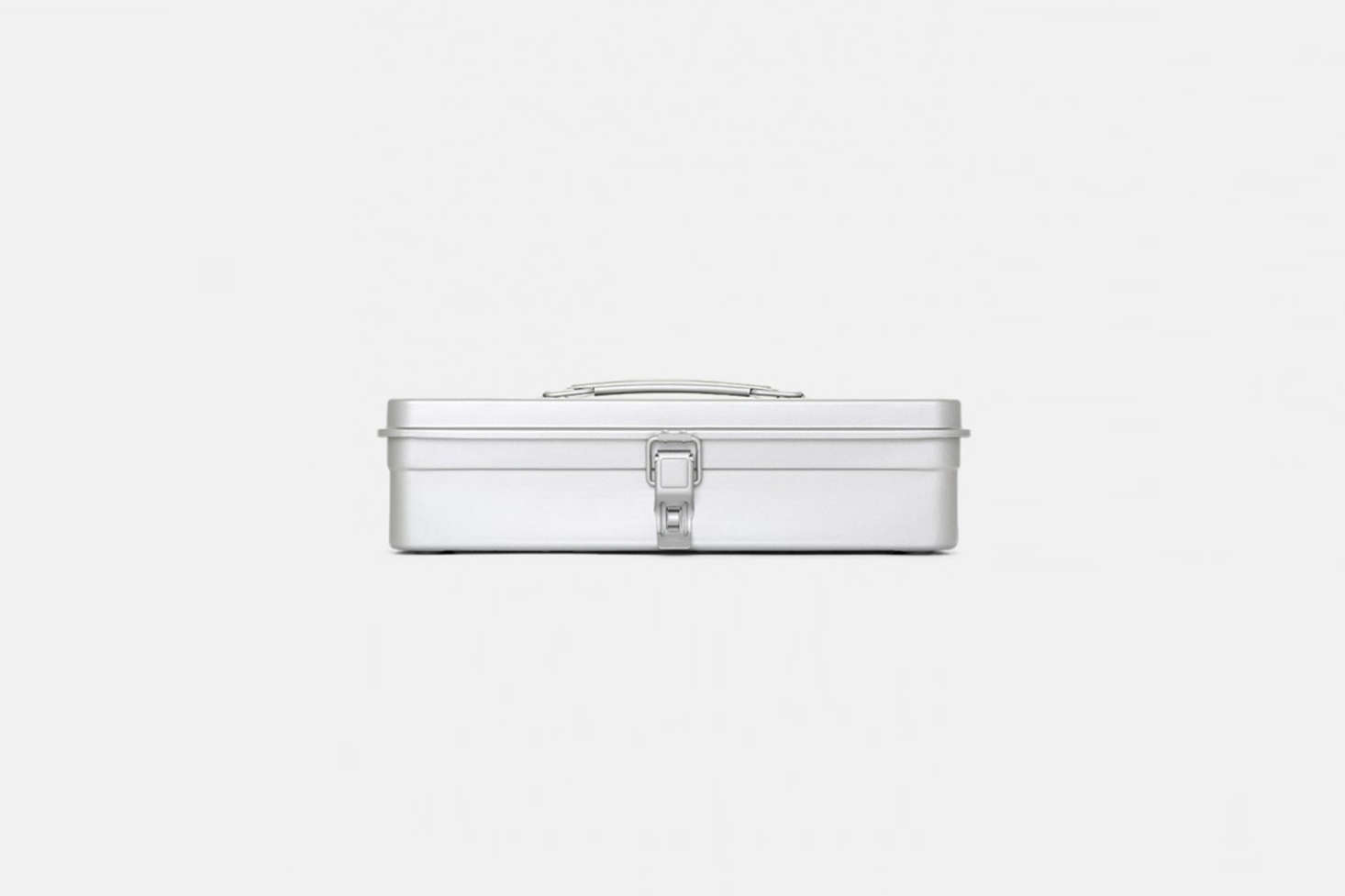 From Japanese company Toyo Steel Co. LTD, the Large T-3 Toolbox made of stainless steel is $.60 at La Trésorerie in France via Trouva.
