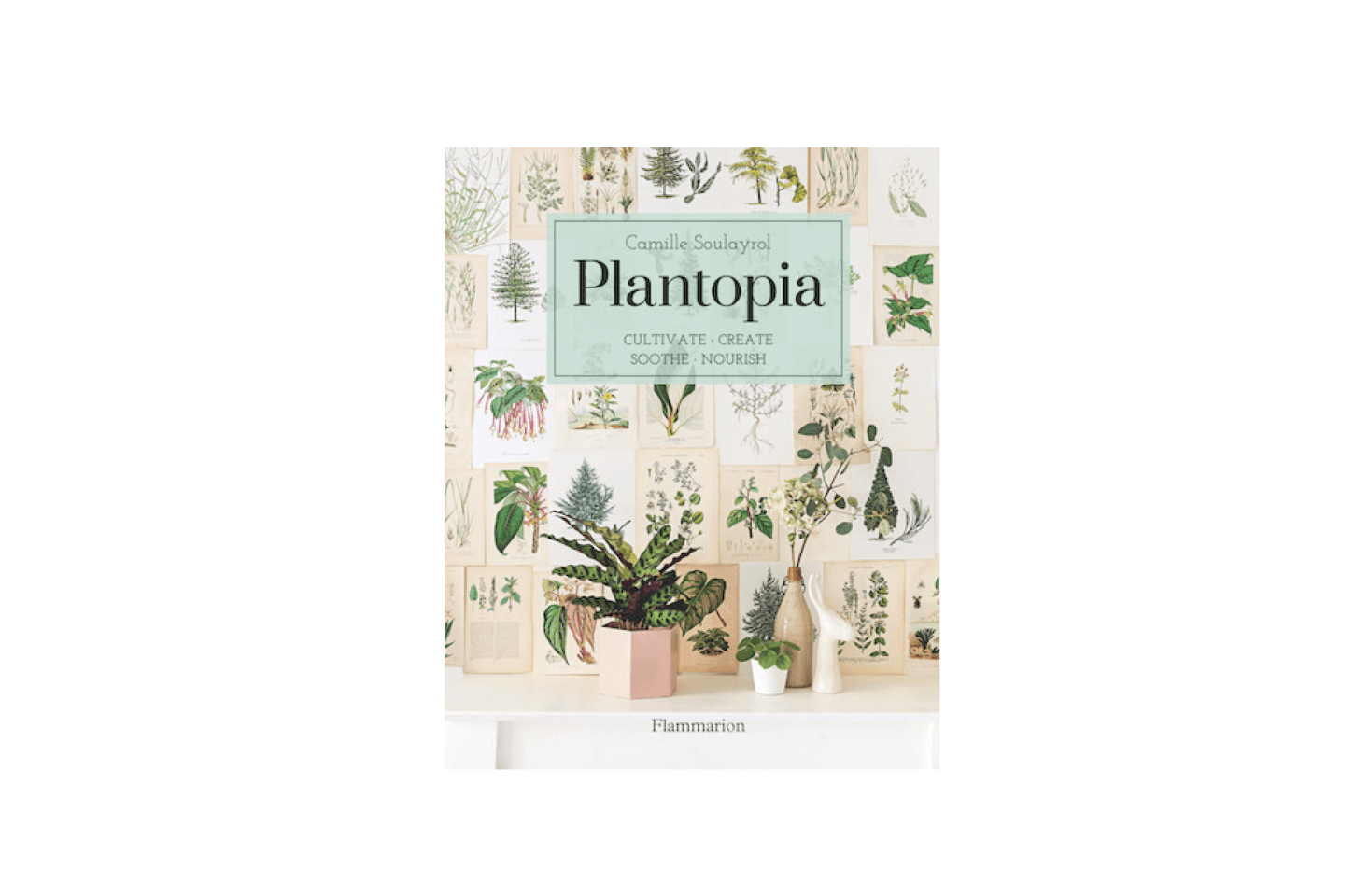 There are plenty of vogue-ish ideas here – how to make wreaths, terrariums, delicate himmeli, and chunky macramé planters, as well as a functional section on plant-based beauty products, including lip balms, body oils, and infusions which you can make at home too.