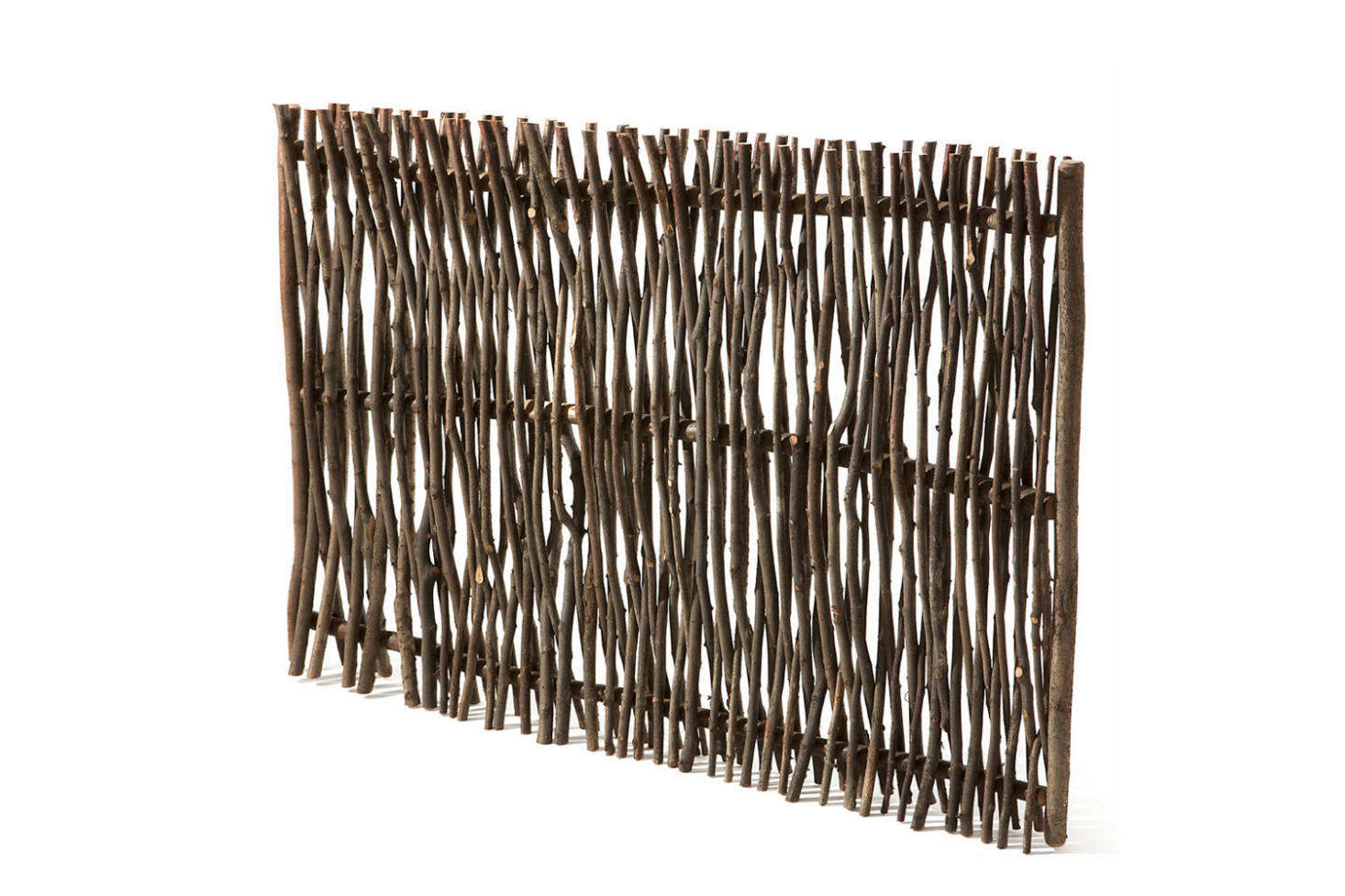 The rustic Privacy Screen Made of Hazel Switches is €167 at Manufactum.