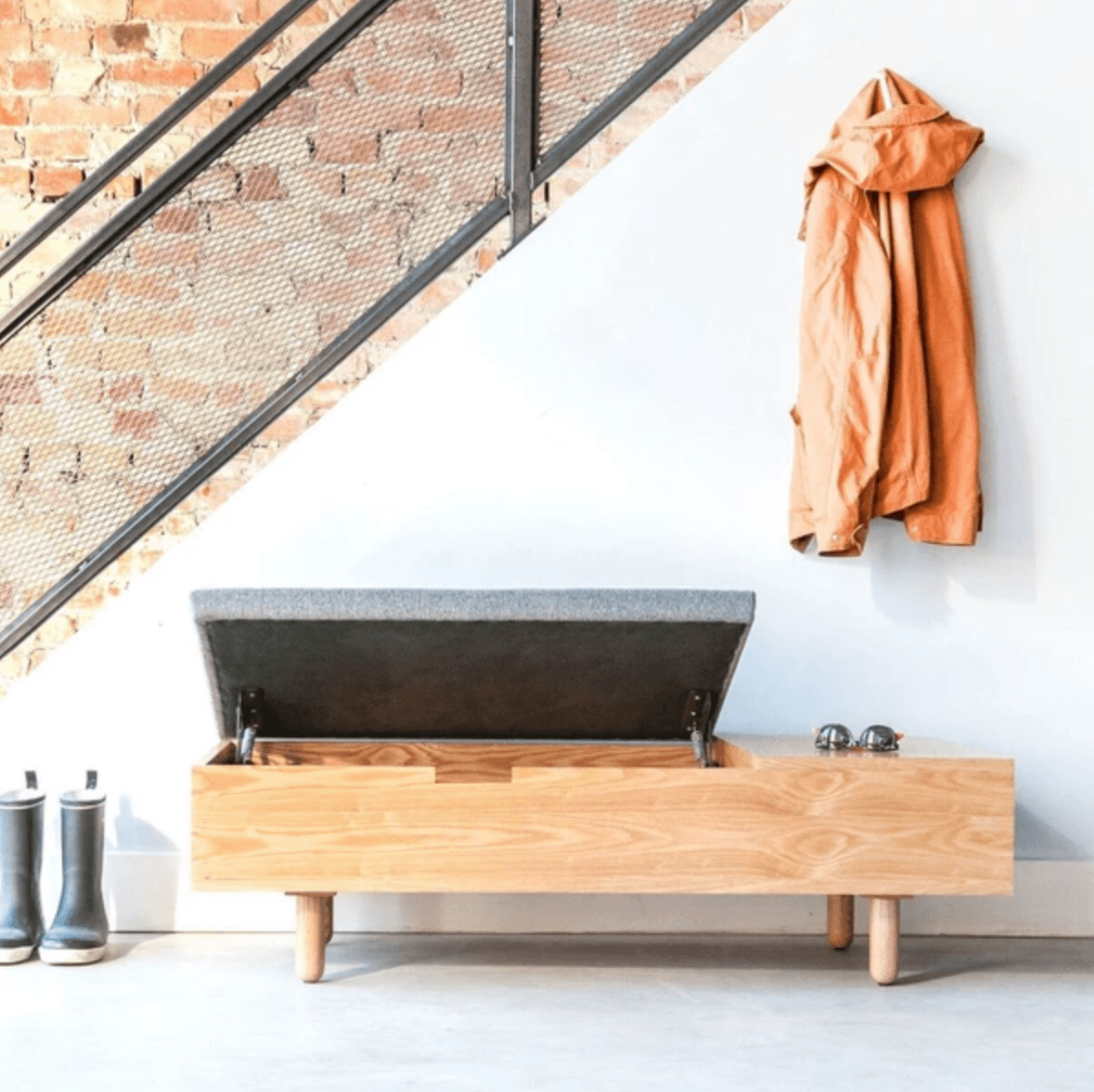 Alexa sourced some good-looking all-purpose storage benches for her latest Easy Pieces column. (This one